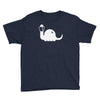 apatosaurus white Youth Tee