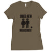 under new management stag night wedding mens Ladies Fitted T-Shirt