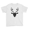 poly deer black Youth Tee