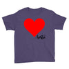 Besties Heart Family Matching Youth Tee