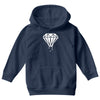 dripping diamond logo Youth Hoodie
