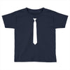 skinny white tie Toddler T-shirt