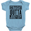 straight outta jersey city Baby Onesie