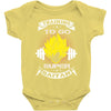Trainning To Go Super Saiyan Baby Onesie