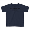 it's a good day to read text Toddler T-shirt