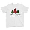 lumberjack tree merry christmas Youth Tee