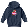 paw patrol birthday girl Youth Hoodie
