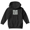 kiss me i'm drunk or irish Youth Hoodie