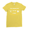 I Love Someone with Sarcoma Cancer to The Moon and Back to Infinity Ladies Fitted T-Shirt