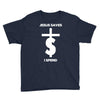 jesus saves i spend funny statement Youth Tee