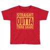 straight outta third grade Toddler T-shirt