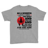 as a scorpio i have 3 sides Youth Tee
