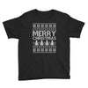 ugly merry christmas Youth Tee