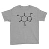 Caffeine Molecule Youth Tee