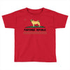 colifornia republic parody pugfornia republic Toddler T-shirt