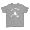 i'd rather be fishing Youth Tee