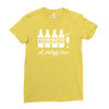 bottles 1965   mens funny Ladies Fitted T-Shirt