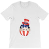 4th of July Peeking Baby Inside Egg T-Shirt