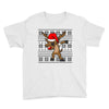 christmas reindeer dabbing Youth Tee