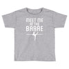 meet me at the barre ballet shoes funny Toddler T-shirt