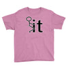 fk it funny college party Youth Tee