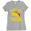 body by tacos funny Ladies Fitted T-Shirt