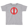 deadpool logo avengers marvel comics gift Toddler T-shirt