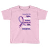 supporting the fighter, admiring the survivors, honoring the taken Toddler T-shirt