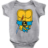 Turtles Leonardo Armor Baby Onesie