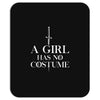 a girl has no costume Mousepad
