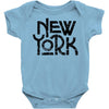 new york 2 Baby Onesie