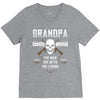 Grandpa The Man The Myth The Legend V-Neck Tee