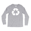 recycle symbol Long Sleeve Shirts