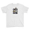cats cats cats Youth Tee