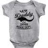 New Daddy 2018 Rokie Dept. Baby Onesie