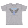 my hero is now my angel stomach cancer awareness Toddler T-shirt