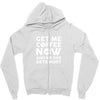 Get me coffee now and no one gets hurt Zipper Hoodie