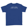 drunk officer Youth Tee