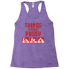 Things To Do With Pussy Racerback Tank