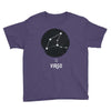 Virgo Zodiac Sign Minimal Design Youth Tee