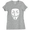 anonymous misteryous Ladies Fitted T-Shirt