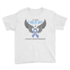 my hero is now my angel stomach cancer awareness Youth Tee