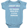 January Girls Baby Onesie