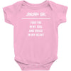 January Girl Baby Onesie