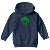 the hulk inspired superhero Youth Hoodie