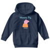 peppa pig mommy pig Youth Hoodie