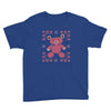 ugly sweater bear Youth Tee