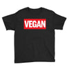 marvel logo parody vegan Youth Tee
