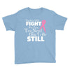the lord will fight for you, you need only to be still Youth Tee