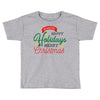 we wish you happy holidays &amp; merry christmas Toddler T-shirt